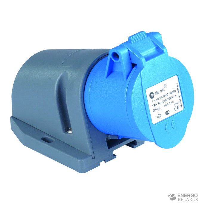 Розетка стационарная настенная (2P+PE) IP44 3x32A 3124-307-0900