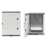 Бокс пластиковый с монтажной платой ЩМП-П 400х300х170 мм Design Pro Series IP67 Plastim