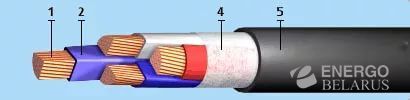 Кабель силовой ВВГНГ 2x4,0 ож 