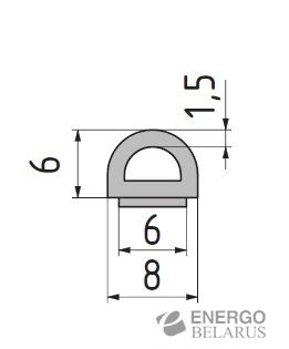 Уплотнитель на самоклеящейся основе Essentra (Mesan) 340-09-966