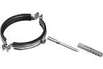 Хомут оцинкованный с резиновым уплотнением VALFEX 1/2" (20-25) (150) Китай