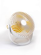 Вентилятор аккумуляторный настольный FAN-105 белый 7.5W, 3 скорости LUXAR