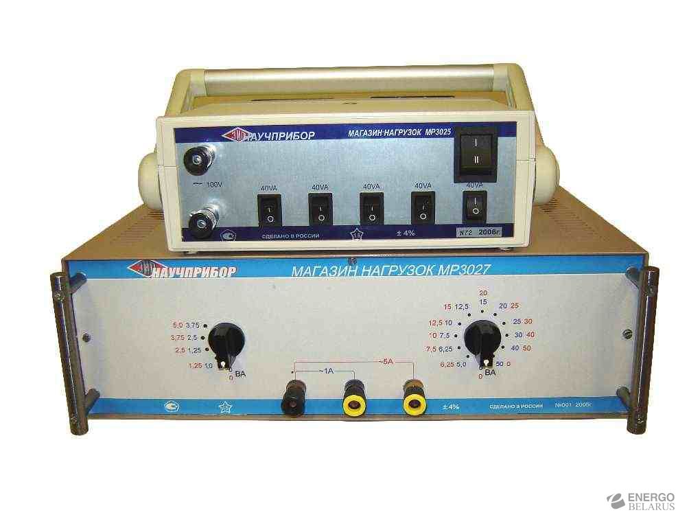 Магазин нагрузок МР3027 для поверки трансформаторов тока
