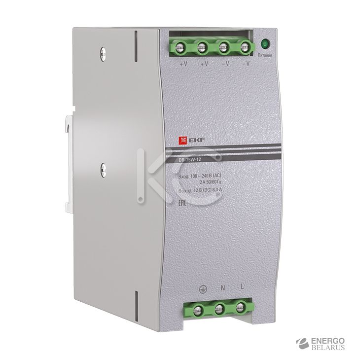 Блок питания 12В DR-75W-12 EKF PROxima