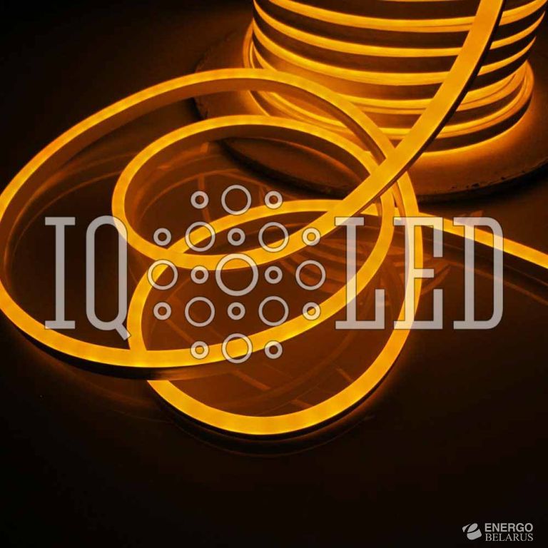 Неон SMD3528 2W, 8*16, 50M, 240V желтый