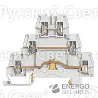 Блок клеммный Viking3 4кв.мм шаг 6мм для спец. цепи Leg 037131