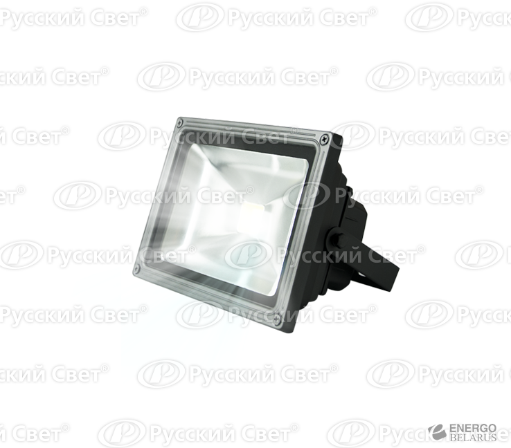 Прожектор светодиод. LED 30Вт IP65 6500К черн. Gauss 613100330