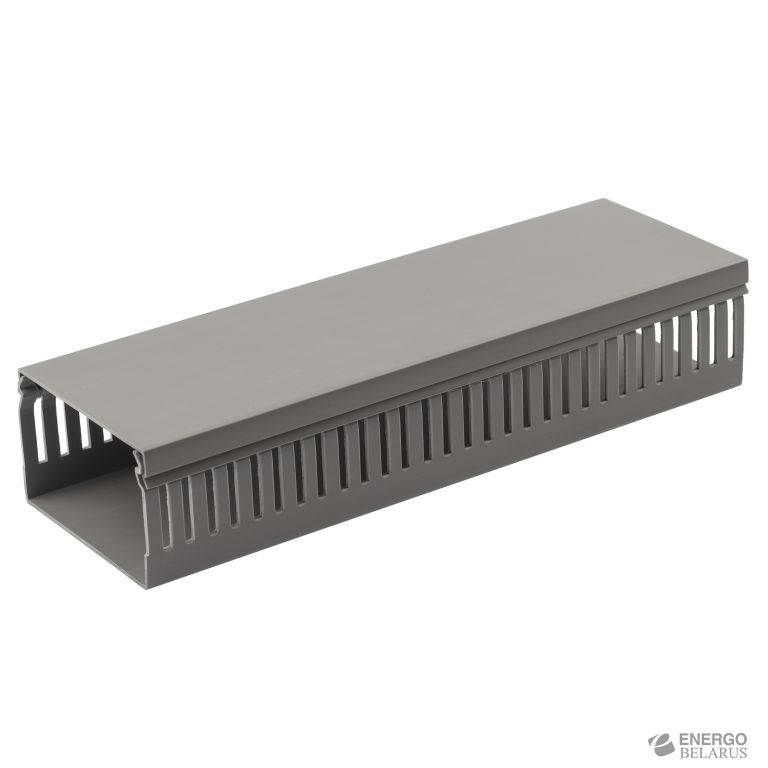 Кабель канал ЭРА  KK-80-60-PERF перфорированный 80х60 серый 16м