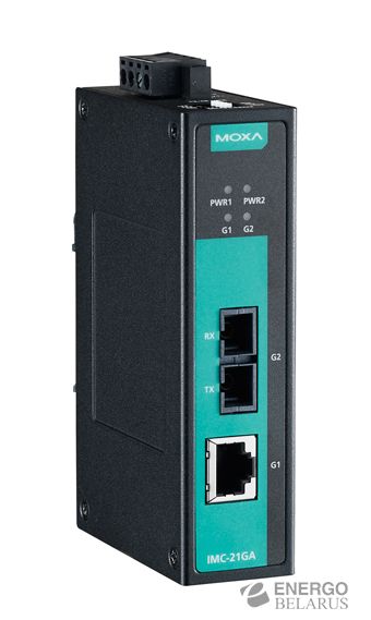   MOXA IMC-21GA-LX-SC Gigabit Ethernet 10/100/1000BaseT(X)  100/1000BaseFX ( ,  SC,   10 ), -10...+60