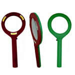 Фонарь VONATEX® электроизолированный ручной  светодиодный, с увеличительным стеклом