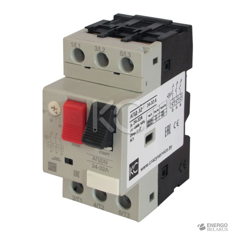 Автомат пуска двигателя АПД-32 24-32А КС