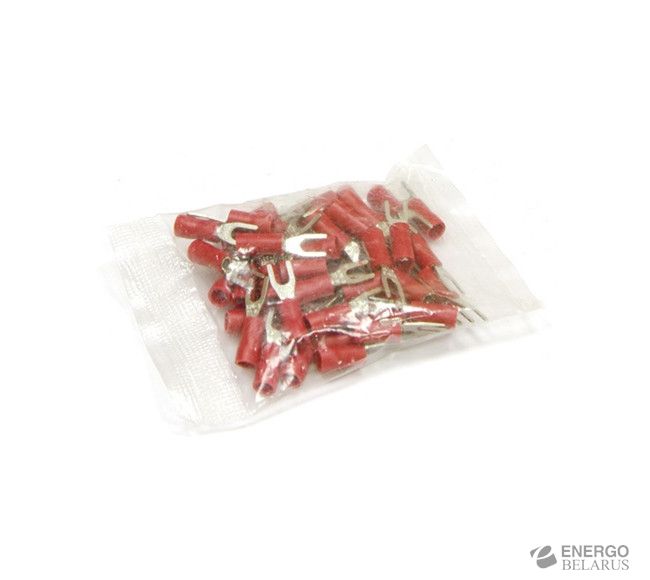 Наконечник вилочный изолированный НВИ 1.25-3 (уп.50 шт.)