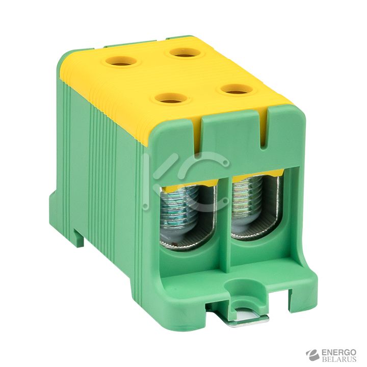 Клемма силовая вводная двойная КСВ 16-95 желто-зеленая EKF PROxima