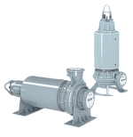 Канализационные насосы WQH с полуоткрытым  рабочим колесом