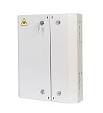 Оптический бокс (кросс) настенный, две двери, 2 замка, до 48 портов