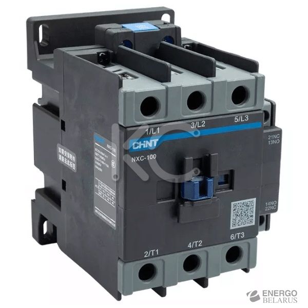 Контактор NXC-100 100A 220В/АС3 1НО+1НЗ 50Гц (CHINT)