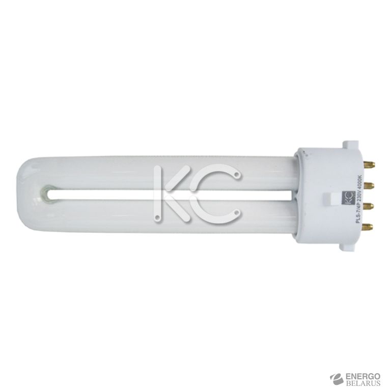 Лампа люминесцентная КЛЛ-PS-7Вт-4000К-2G7-К