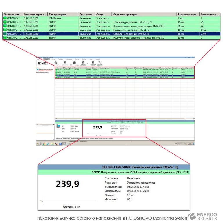 Датчик напряжения TMS-SV 13820
