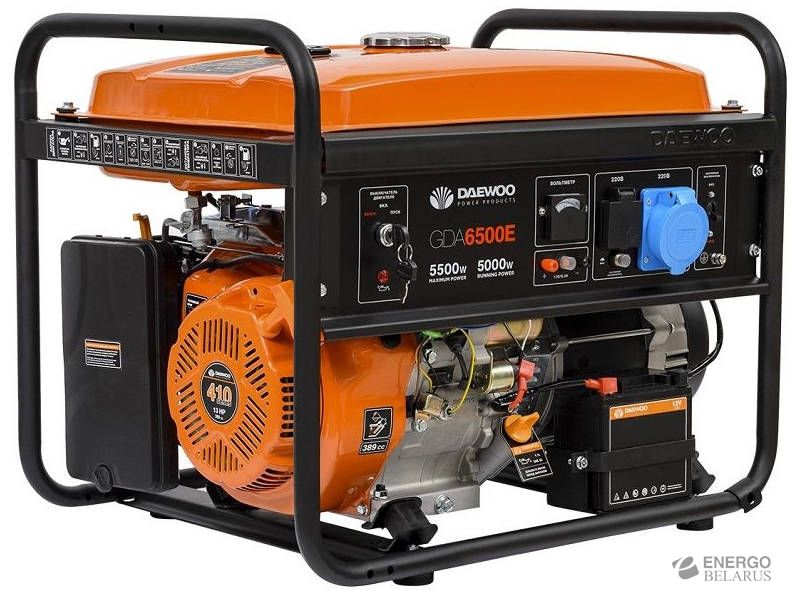 Генератор бензиновый DAEWOO GDA 6500E