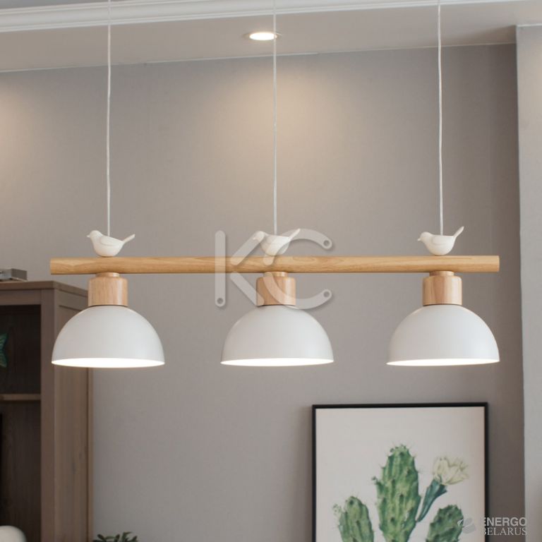 Светильник светодиодный подвесной Астерия MMD-LED A074-3xE27, белый, Home Light