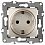 Розетка 12-2101-04 ЭРА 2P+E Schuko, 16A-250В, IP20, Эра12, шампань (10/100/2800)
