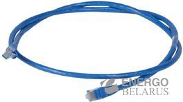 Патч-корд RJ45 UTP 1м кат.6 голубой