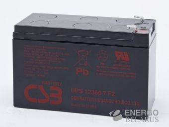 Аккумуляторная батарея CSB UPS 12360 7 F2 12V/7.5Ah