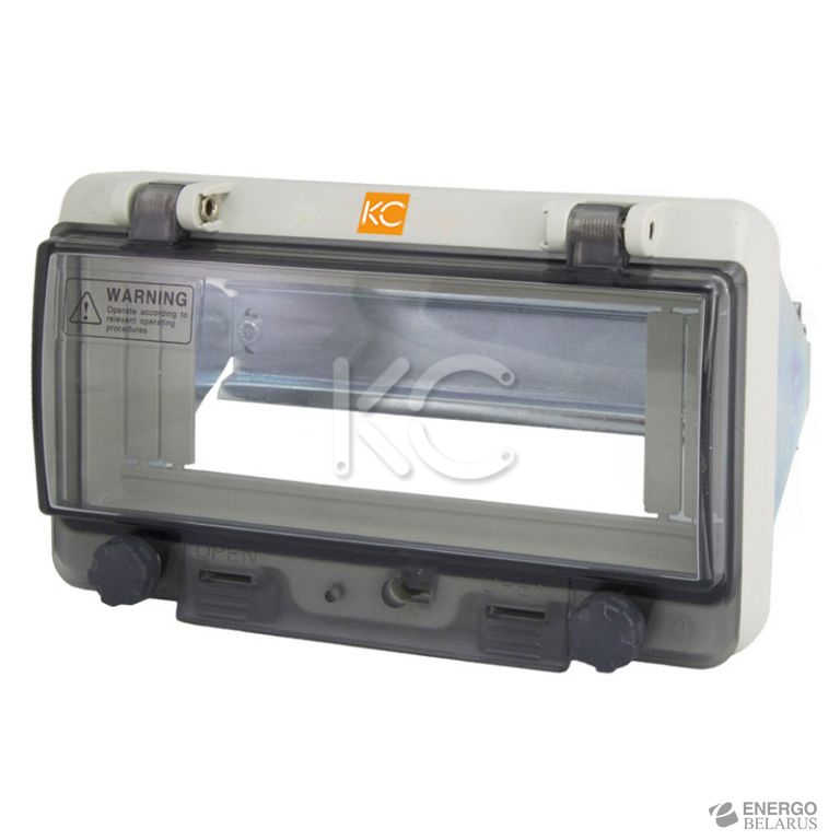 Крышка защитная для выреза в шкафу пластик 8 модулей IP67 КС