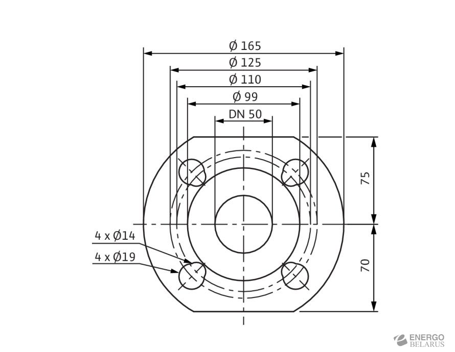 Насос Wilo-TOP-S 50/10 2-частоты вращения (1~230 V, PN 6/10)
