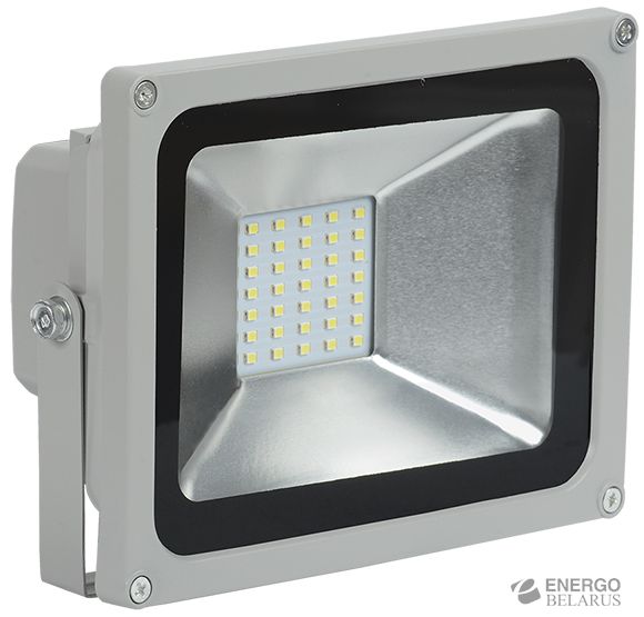 Прожектор СДО 05-50 светодиодный серый SMD IP65 IEK