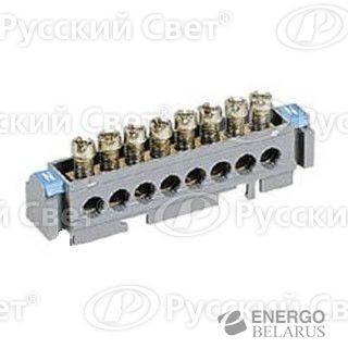 Шина на DIN рейку нейлон корп. N 63.08 EKF sn0-63-08-dn