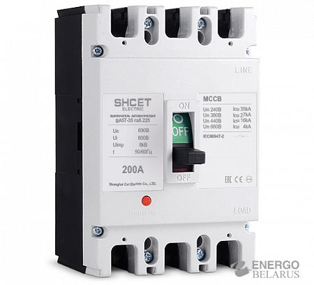 Выключатель автоматический ВА57-35 габ.225 125А