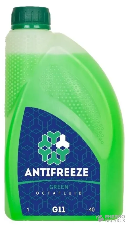 Антифриз OCTAFLUID G11 GREEN 50/50, 1 л