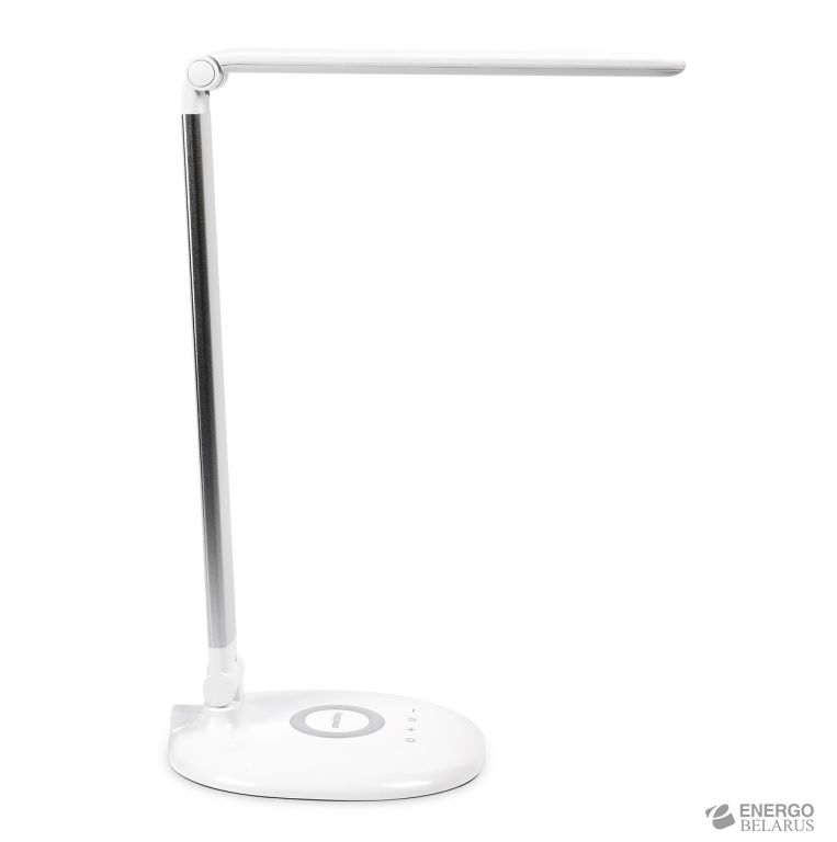 Светодиодный настольный светильник Таласса, 10 Вт, серебро (LED), Smartbuy