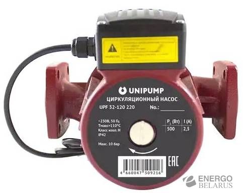 Насос циркуляционный (отопление) UPF 32-120 220 UNIPUMP