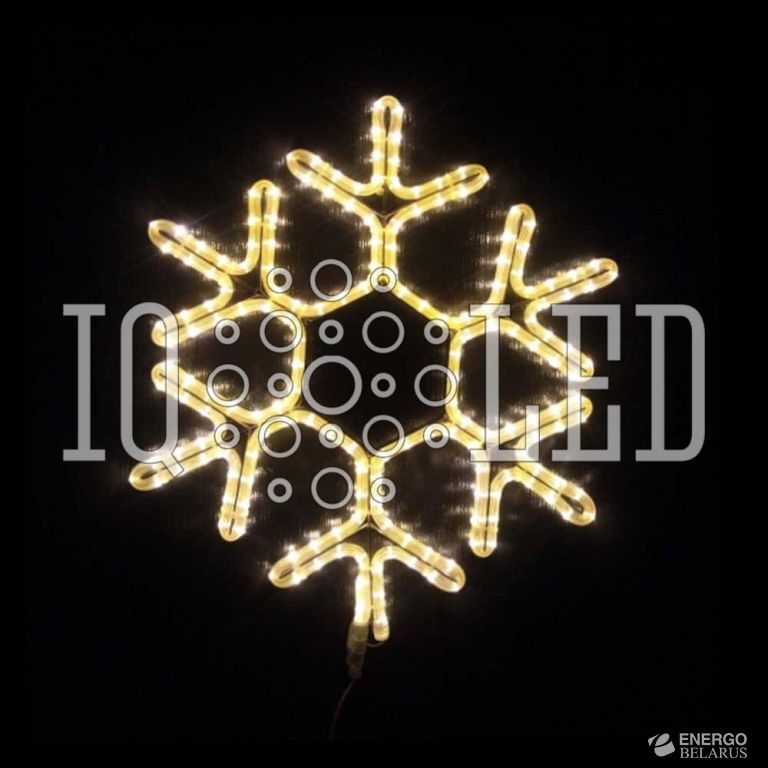Фигура световая SNOW FLAKE 60x58 240V теплый белый