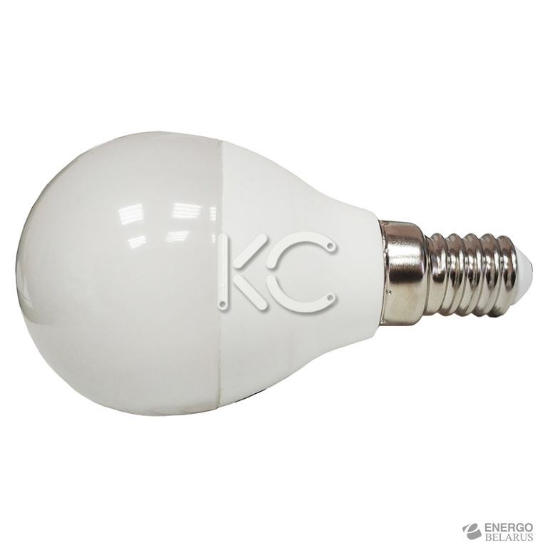 Лампа светодиодная G45-7W-4000K-E14-KC