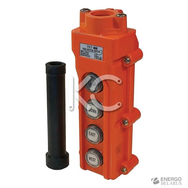 Пост кнопочный ПКТ-62 (4-кн. IP54) КС