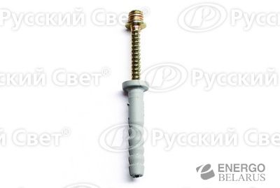 Комплект креп. винт+дюбель (уп.100шт) ДКС 63768
