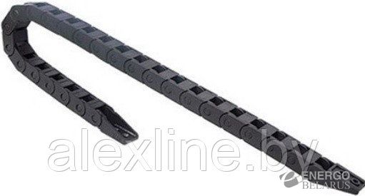 Кабель-канал гибкий 10*20*R28*1000