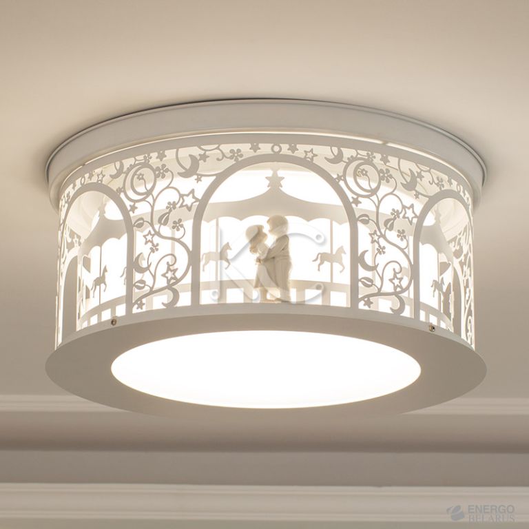 Светильник светодиодный потолочный Астерия MMD-LED D009-1-5xE27, белый, Home Light