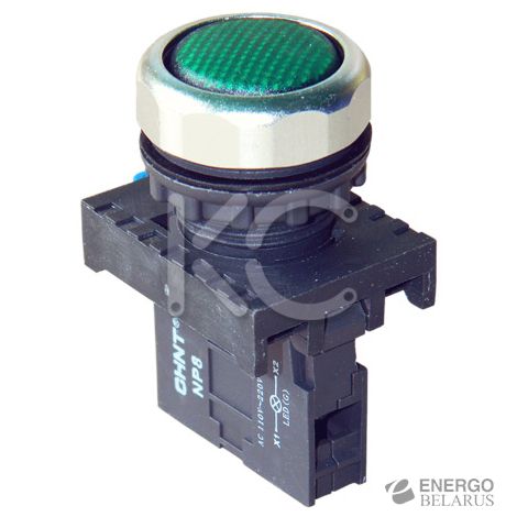 Индикатор NP8-D/3 зеленый AC110-230В (R)(CHINT)