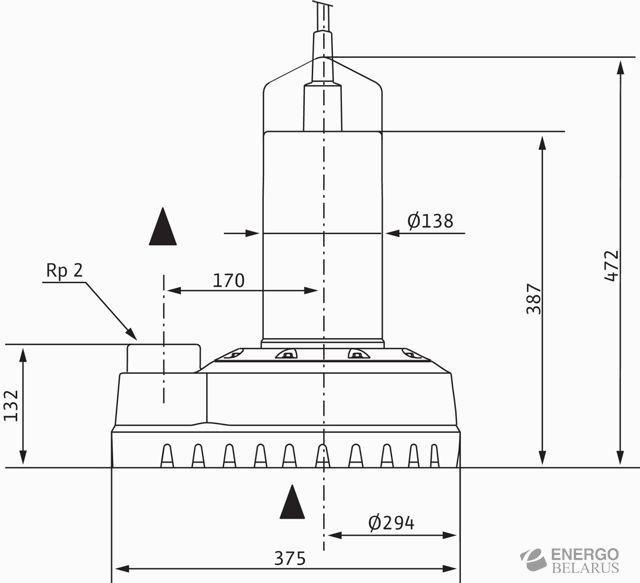 Насос погружной WiloDrain TS 50 H 133/22 (3~400 В)
