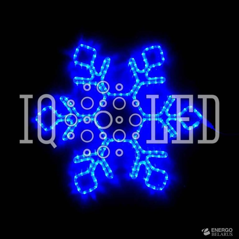 Фигура световая SNOW FLAKE 60x58 240V синий