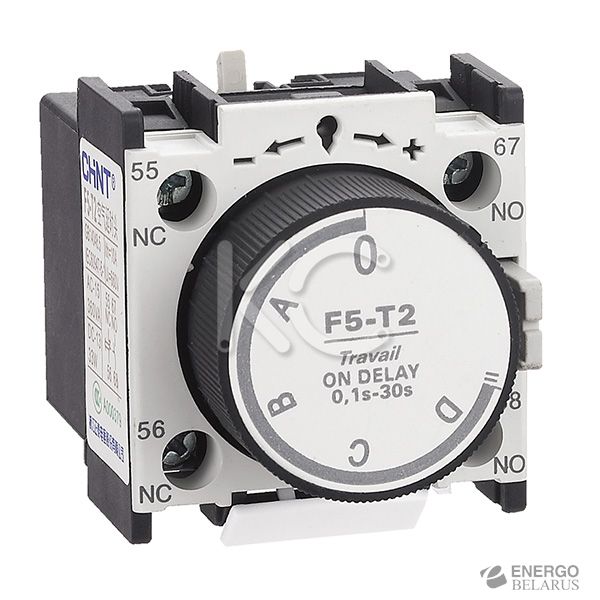 Приставка выдержка времени F5-T2 к Контактору NC1, NC2 и NXC (R)(CHINT)
