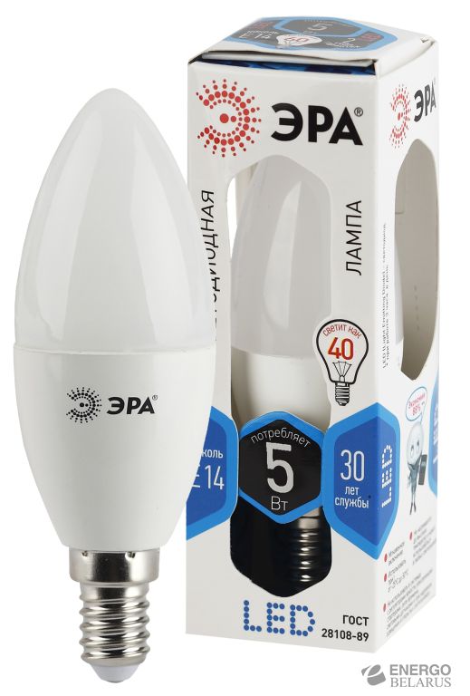 Лампа светодиодная ECO LED R39-4W-840-E14 ЭРА (диод, рефлектор, 4Вт, нейтр, E14) (10/100/7800)