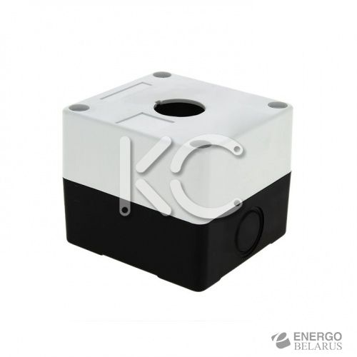 Корпус КП 101 для кнопок 1 место (белый) КС