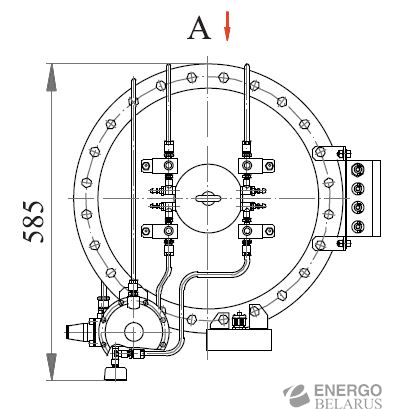 Регулятор давления газа электронный РДЭ-5