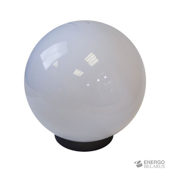 НТУ 01-100-301 ЭРА Светильник садово-парковый шар белый D300mm Е27 (4/16)