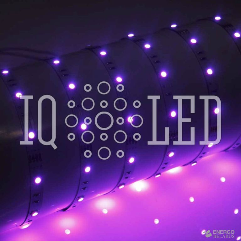 Лента светодиоидная RGB IP20, 12V на белой основе